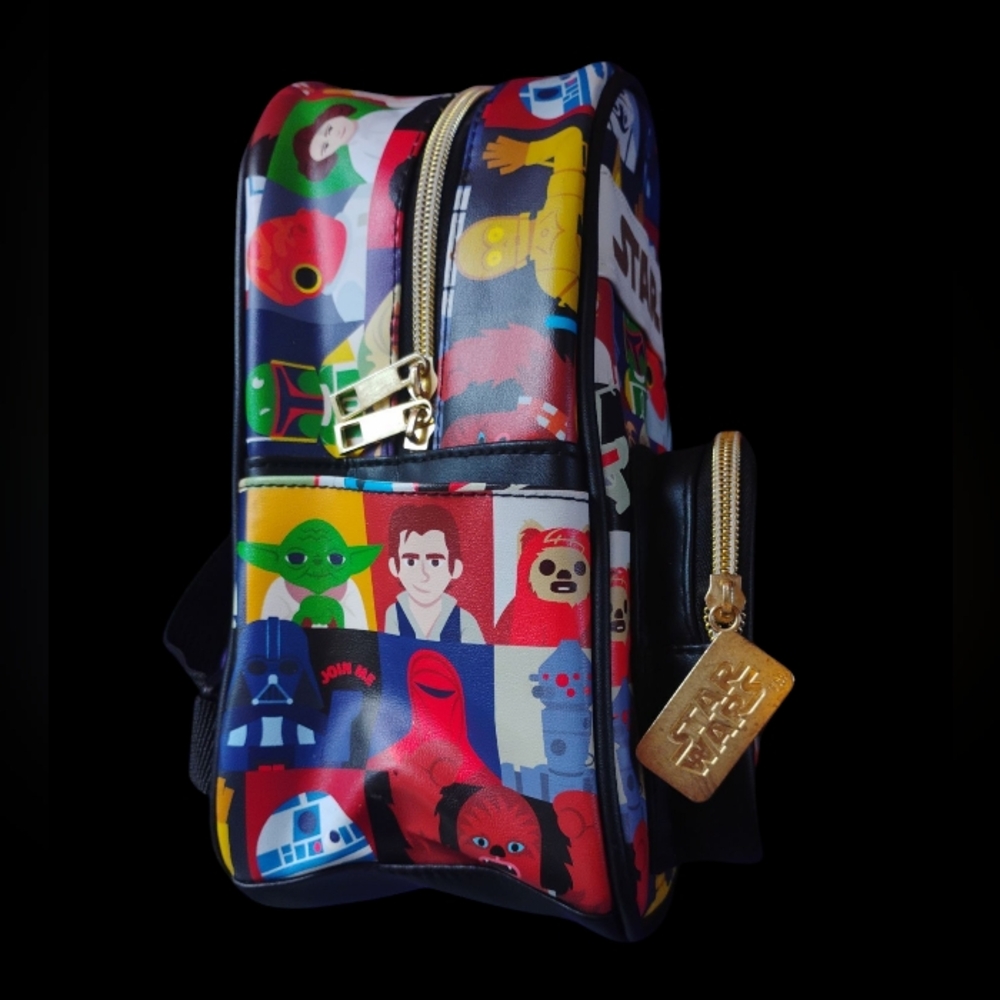 Star Wars Character Print Backpack - Picture 3 of 7